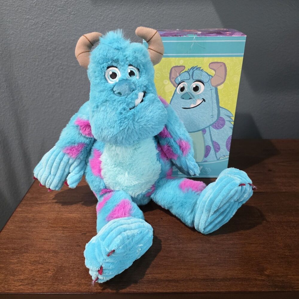 Disney Scentsy Buddy Sulley Sully Monsters Inc. Plush Stuffed Animal W/box
